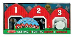 Nesting & Sorting Barns & Animals|Melissa & Doug