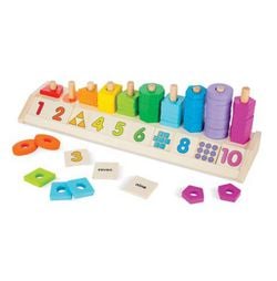 Counting Shape Stacker|Melissa & Doug