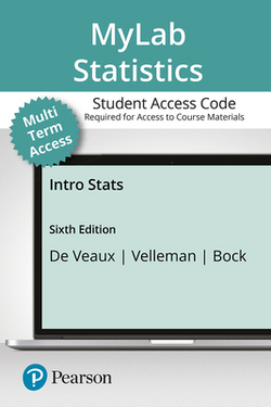 Mylab Statistics with Pearson Etext for Intro STATS -- 24 Month Access Card|Richard De Veaux