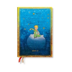 2027 Saint-Exupéry, the Little Prince MIDI Horizontal Hardcover 18-Month Weekly Planner, 208pg, 80gsm by Paperblanks (Embellished Manuscripts Collecti|Paperblanks