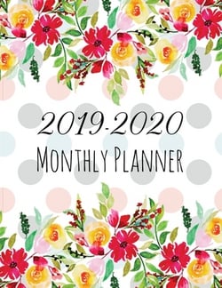 2019-2020 Monthly Planner|Mary Morin