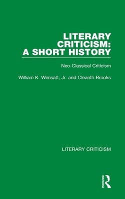 Literary Criticism|William K. Wimsatt, Jr.