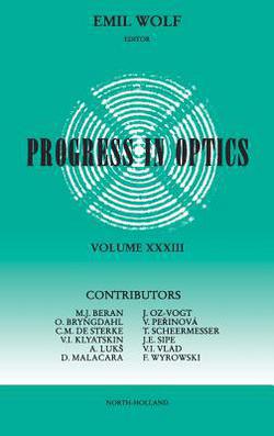 Progress in Optics|Emil Wolf