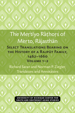 The Mertiyo Rathors of Merto, Rajasthan|Richard Saran