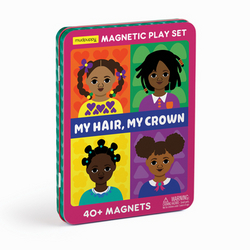 My Hair My Crown Magnetic Play Set|Mudpuppy