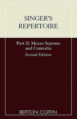 Singer's Repertoire, Part II|Berton Coffin