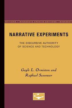 Narrative Experiments|Gayle L. Ormiston