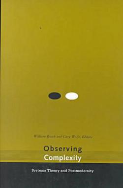 Observing Complexity|William Rasch