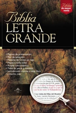 Biblia Letra Grande-RV 1960|Rvr 1960- Reina Valera 1960