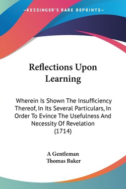 Reflections Upon Learning|A Gentleman
