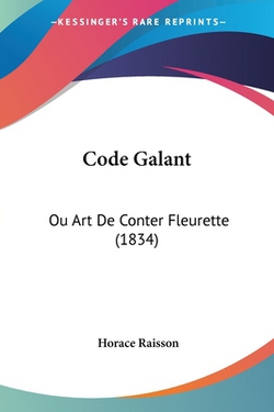 Code Galant|Horace Raisson