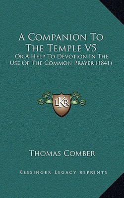A Companion To The Temple V5|Thomas Comber