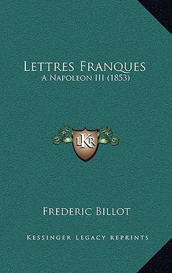 Lettres Franques|Frederic Billot