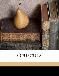 Opuscula|Gottfried Hermann