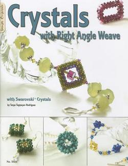 Crystals with Right Angle Weave with Swarovski Crystals|Tonya Tegmeyer-Rodriguez