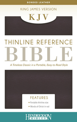 Thinline Reference Bible-KJV|Hendrickson Publishers
