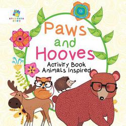 Paws and Hooves Activity Book Animals Inspired|Educando Kids