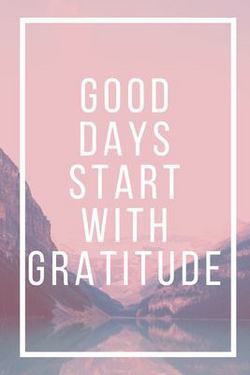 Good Days Start With Gratitude|Star Note Book