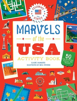 Marvels of the USA Activity Book|Claire Saunders