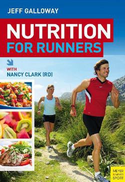 Nutrition for Runners|Jeff Galloway
