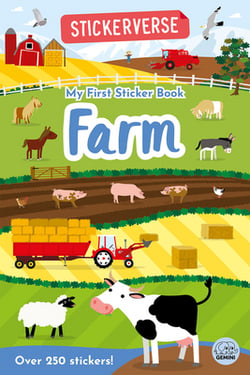 Stickerverse - My First Sticker Book Farm|Oakley Graham