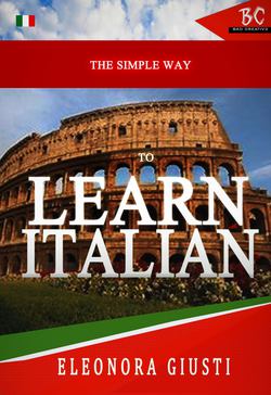 The Simple Way to Learn Italian|Eleonora Giusti