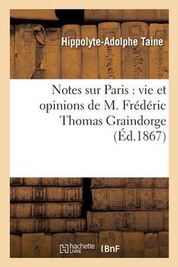 Notes sur Paris|Taine-H-A