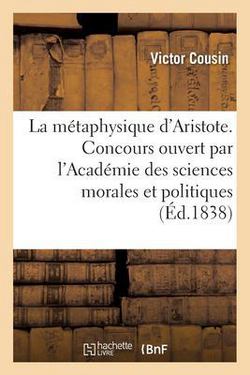 De la métaphysique d'Aristote|Victor Cousin