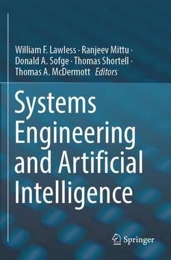 Systems Engineering and Artificial Intelligence|William F. Lawless