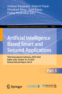 Artificial Intelligence Based Smart and Secured Applications|Sridaran Rajagopal