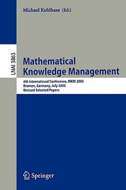Mathematical Knowledge Management|Michael Kohlhase
