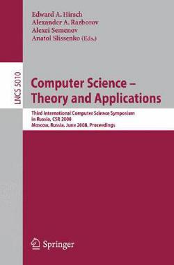 Computer Science - Theory and Applications|Edward A. Hirsch