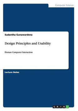 Design Principles and Usability|Sudantha Gunawardena