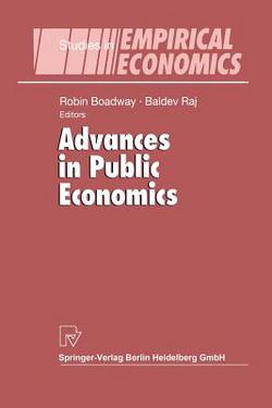 Advances in Public Economics|Robin Boadway
