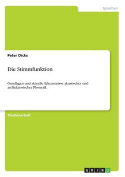 Die Stimmfunktion|Peter Dicks