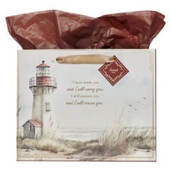 Gift Bag Lg Landscape I Will Carry You Isa. 46|Christian Art Gifts
