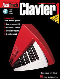 Fasttrack Keyboard Method - Book 1 - French Edition (Book/Online Audio)|Blake Neely