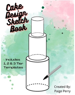 Cake Design Sketch Book|Paige Morgan Perry