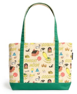 Goodnight Moon Large Zippered Market Tote Bag|Out of Print