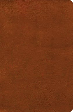 NASB Verse-By-Verse Reference Bible, Burnt Sienna Leathertouch|Holman Bible Publishers