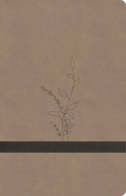 KJV Large Print Personal Size Reference Bible, Earthen Suedesoft Leathertouch, Indexed|Holman Bible Publishers