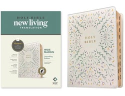NLT Wide Margin Bible, Filament Enabled (Leatherlike, Grace & Bloom, Indexed, Red Letter)|New Living Translation