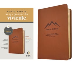 Biblia Compacta Ntv, Con Filament (Sentipiel, Café)|Tyndale