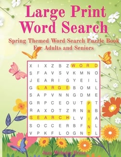 Large Print Word Search|Jazz Webster Press