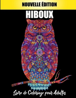 Hiboux livre de coloriage pour adultes|Amber Eva Publishing