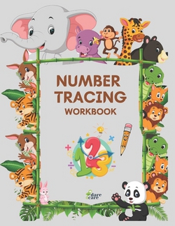 Number Tracing Workbook|Dare4 Care