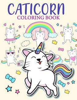 Caticorn Coloring Book|Trim S. Publishing