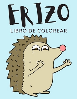 Erizo Libro de Colorear|Painto Lab