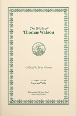 The Works of Thomas Watson, 7 Volumes|Thomas Watson