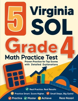 5 Virginia SOL Grade 4 Math Practice Tests|Reza Nazari